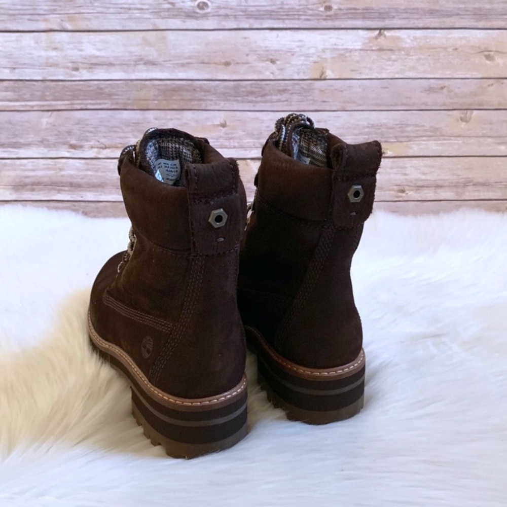 Timberland Courmayeur Valley 6” Dark Brown Boots - Picture 7 of 8